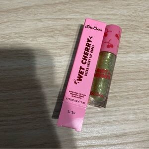 Lime Crime Wet Cherry Lip Gloss - Sparkling Gold